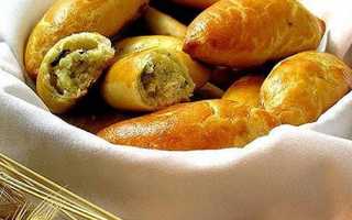 Пиріжки з картоплею смажені, в духовці — покрокові рецепти з фото, відео