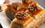 Пахлава з волоським горіхом і медом — рецепт з листкового тіста, відео