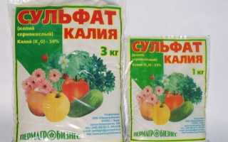 Сульфат калію — підгодівля для картоплі, томатів і огірків, відео