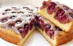 Пиріг з вишнею — рецепти з фото крок за кроком, в мультиварці, на кефірі, з листкового тіста, заливного пирога, відео