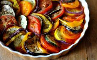Запечені овочі в духовці — покрокові рецепти з фото, відео