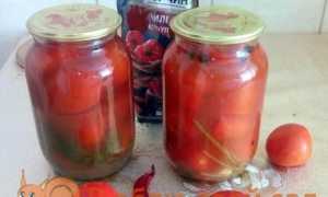 Помідори, мариновані з кетчупом чилі на зиму: покроковий рецепт з фото