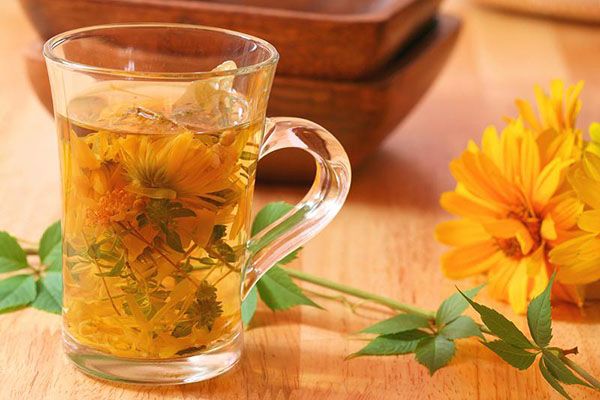 чай з квітів календули
