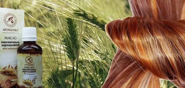 масло зародків пшениці для волосся