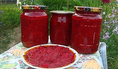 Ікра з бурякової гички