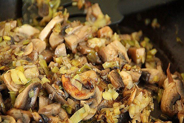 прожарити грибочки