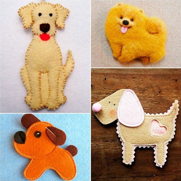 ялинкові іграшки у вигляді собачки