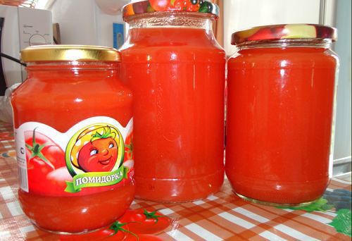 томатний сік без стерилізації