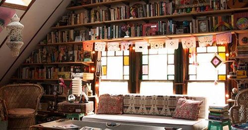 бібліотека на горищі