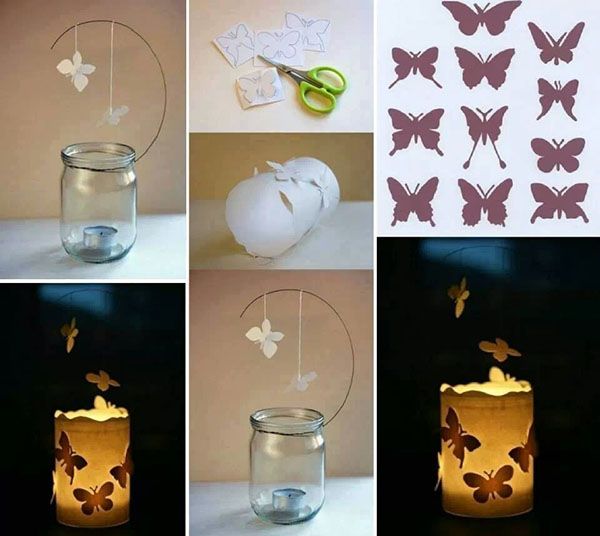 чарівний ліхтар з метеликів