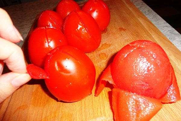 бланшувати томати
