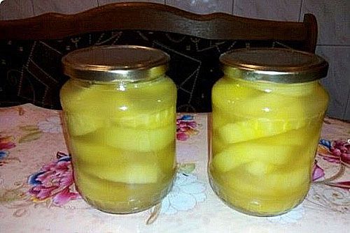 ананасовий компот з кабачків
