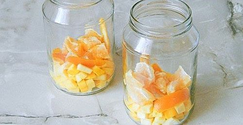 додати цедру цитрусових і апельсин