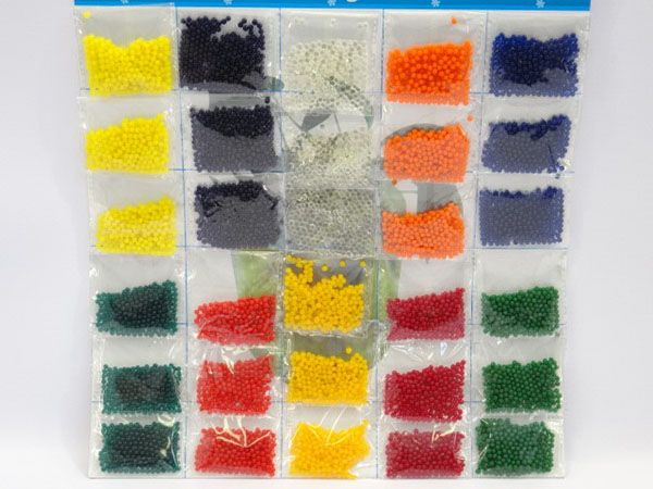 упаковки кольорового гідрогелю