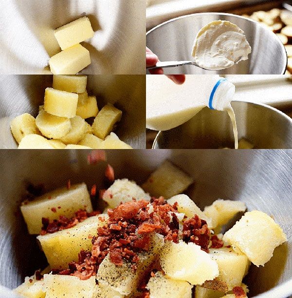 приготування начинки для картоплі