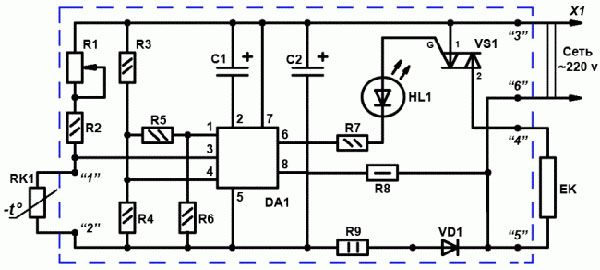 схема резистора