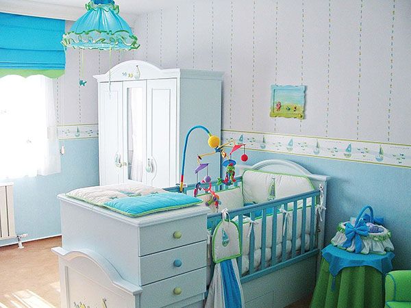 кімната для новонародженого хлопчика