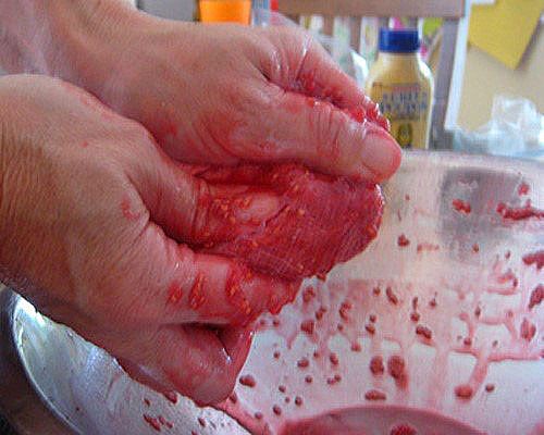 проціджуємо сік