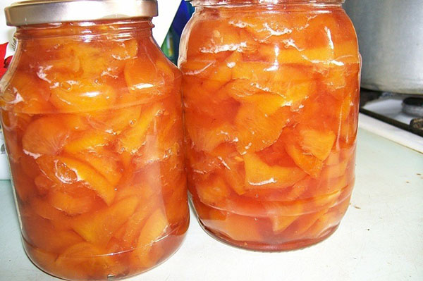 персикове варення з апельсином