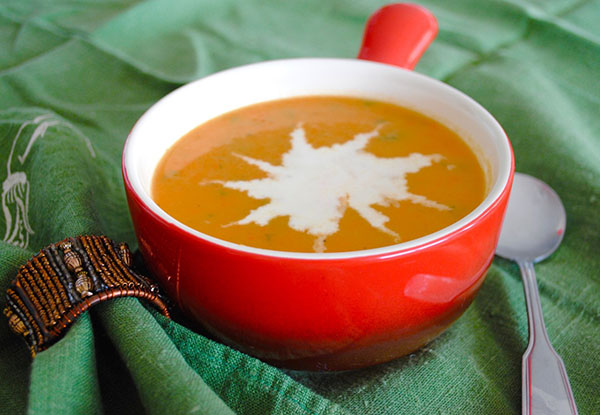 крем-суп з цибулею шалот