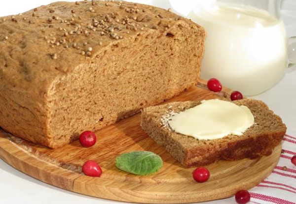 домашній житньо-пшеничний хліб