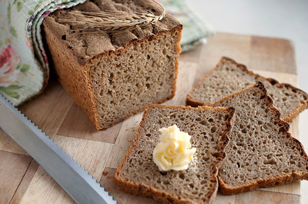 житньо-пшеничний хліб в хлібопічці