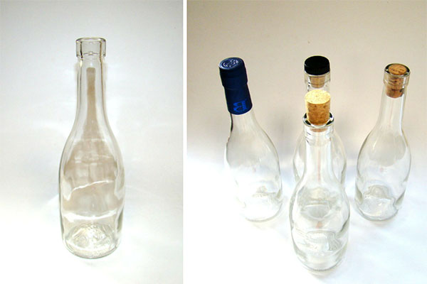 пляшки для зберігання настойки з журавлини