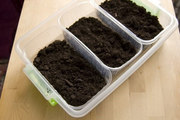 ємності з грунтом