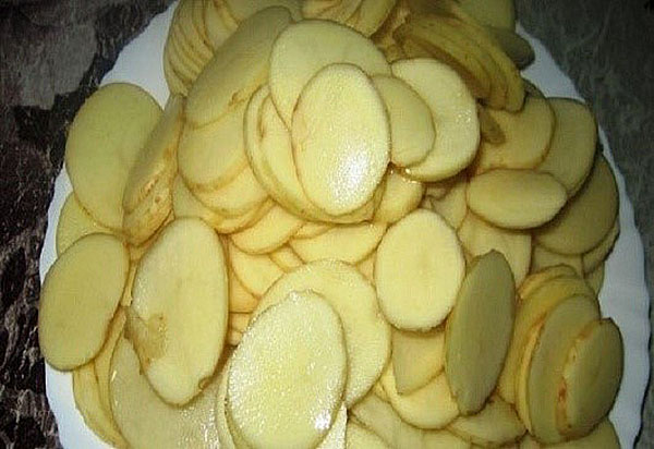нарізка картоплі