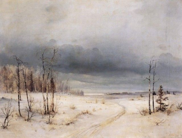 А. К. Саврасов, Зима (1870р.)