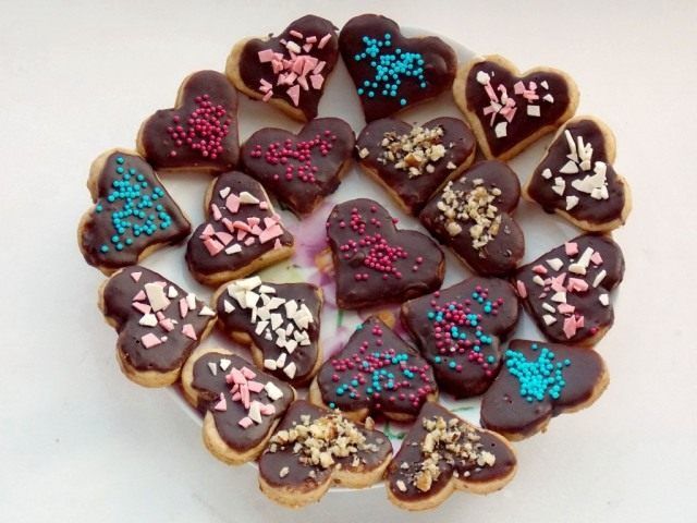 Печиво «Сердечка» до дня Святого Валентина