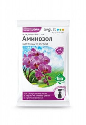 Рідке органічне добриво з амінокислотами для орхідей та інших квіткових культур - «Амінозол для орхідей»