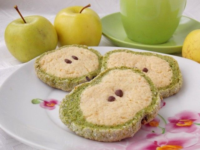 Пісочне печиво «Зелені яблука»