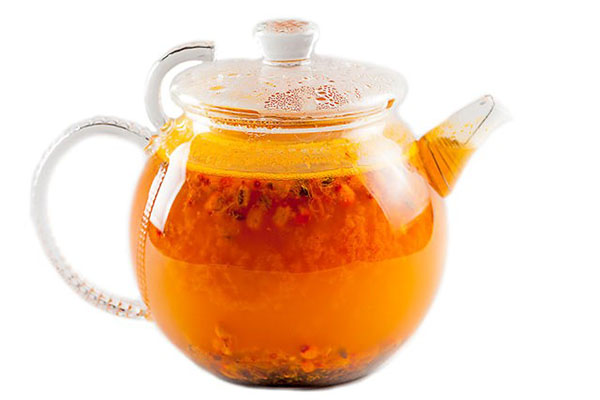 готуємо обліпиховий чай з медом