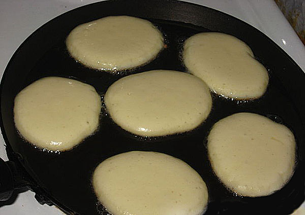 приготування печива на сковороді