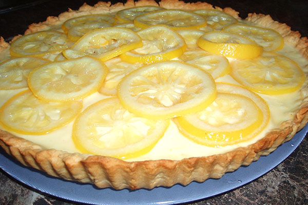 пиріг з лимоном