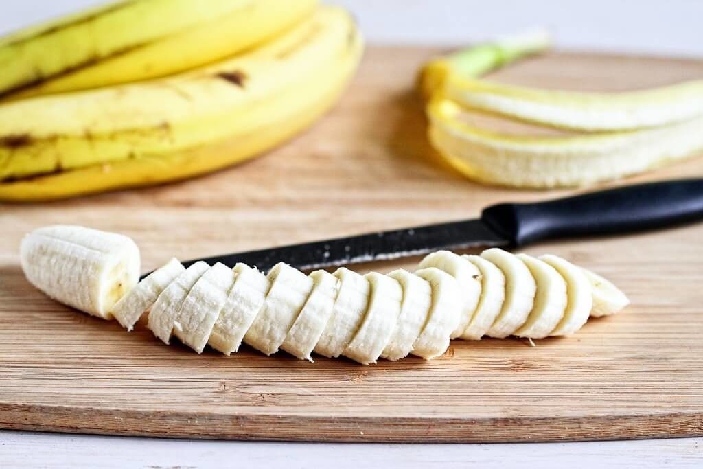 Заморожування бананової шкіри